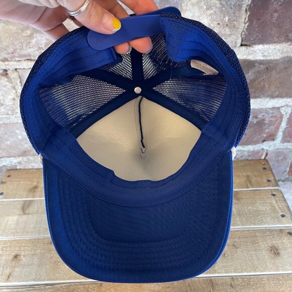 Dutch Bros Coffee "Always Stoked" Blue Rope Brim Snapback Trucker Hat - Picture 8 of 8